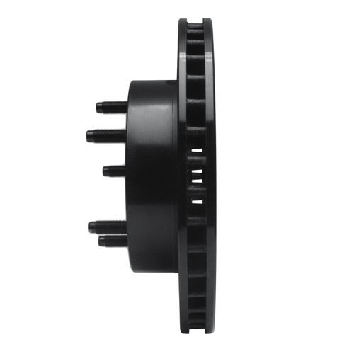 R1 86-88 Ford Bronco Front Right Drilled & Slotted Black Brake Rotor