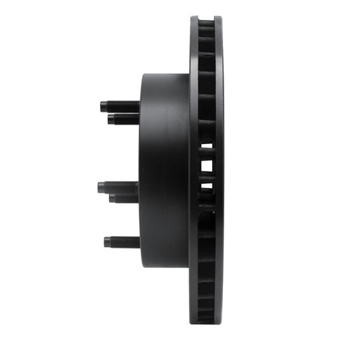 R1 86-88 Ford Bronco Front Left Drilled & Slotted Black Brake Rotor