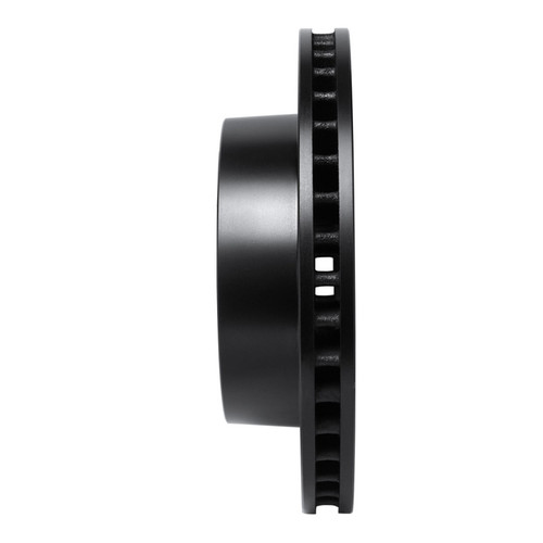 R1 77-79 Ford F-250 4WD (Excl Super Duty) Front Right Drilled & Slotted Black Brake Rotor