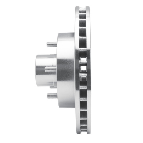 R1 93-95 Chevrolet G10 Front Right Drilled & Slotted Silver Brake Rotor EDZ-48025R