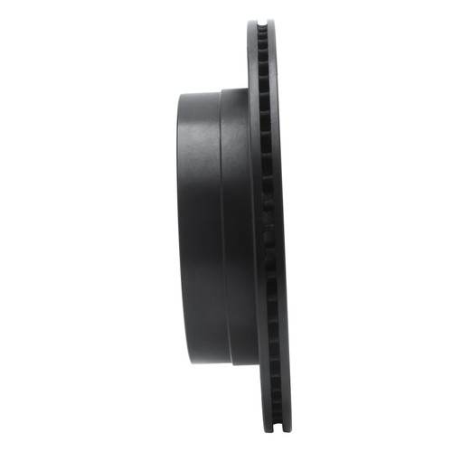 R1 10-17 Chevrolet Equinox Rear Right Drilled & Slotted Black Brake Rotor