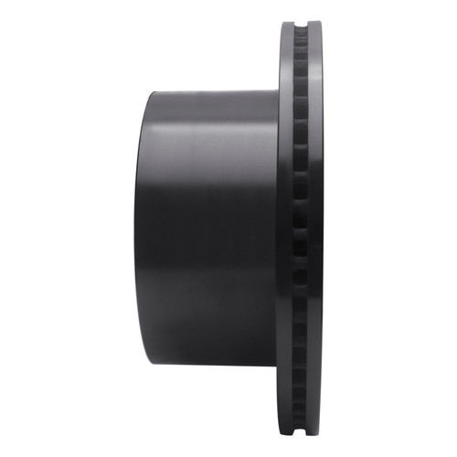 R1 01-10 Chevrolet Express 3500 Rear Right Drilled & Slotted Black Brake Rotor