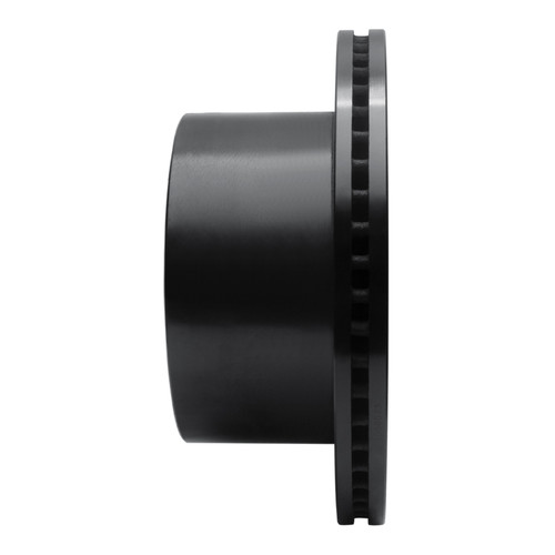 R1 01-10 Chevrolet Express 3500 Rear Left Drilled & Slotted Black Brake Rotor