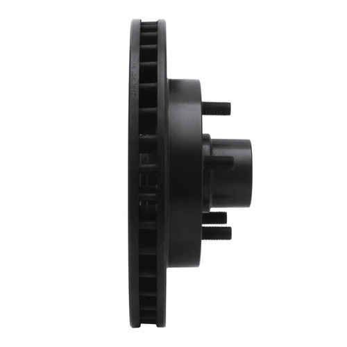 R1 88-94 Chevrolet C1500 Front Right Drilled & Slotted Black Brake Rotor