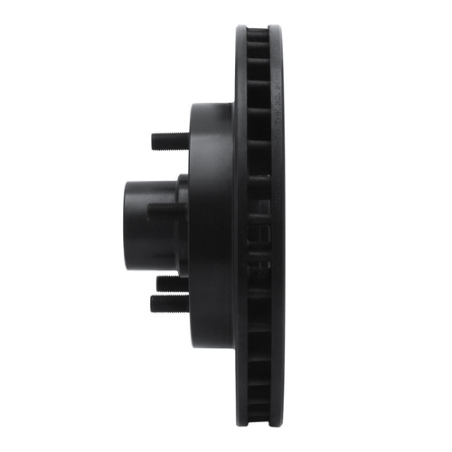 R1 88-94 Chevrolet C1500 Front Left Drilled & Slotted Black Brake Rotor