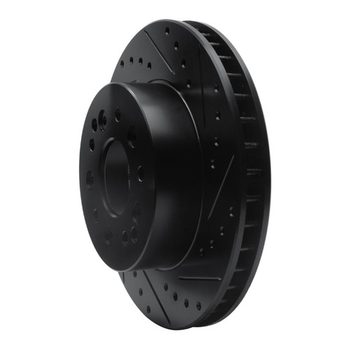 R1 63-82 Chevrolet Camaro Front/Rear Right Drilled & Slotted Black Brake Rotor