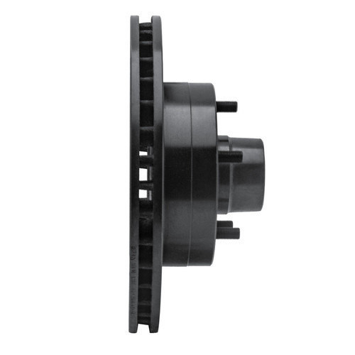 R1 70-81 Buick Estate Wagon Front Right Drilled & Slotted Black Brake Rotor