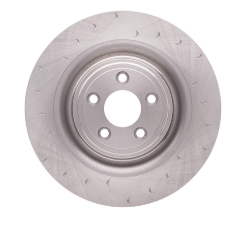 R1 2008-2009 Jaguar XKR Left Rear Brake Rotor - Slotted