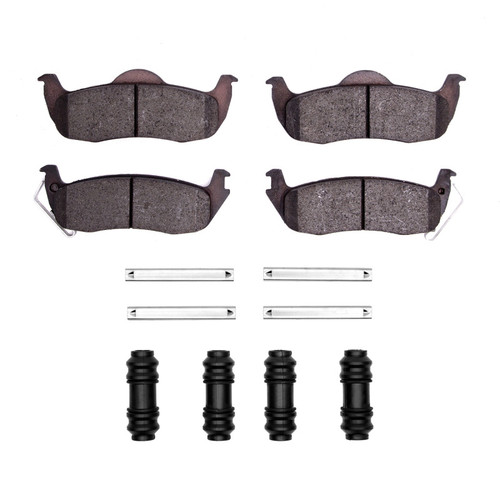R1 05-10 Jeep Commander Rear Performance Off-Road/Tow Brake Brake Pads & Hardware Kit