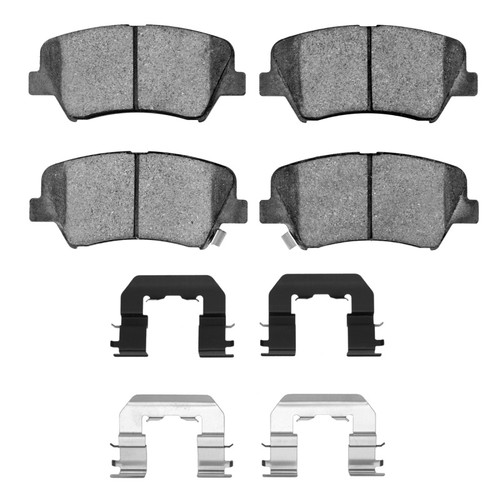 R1 10-24 Hyundai Elantra Front Ceramic Brake Pads & Hardware Kit