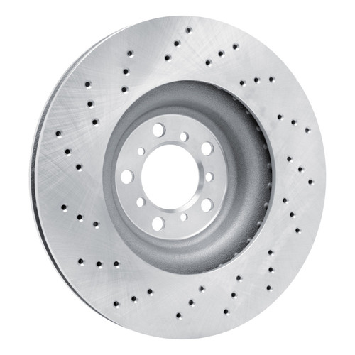 R1 2015-2020 BMW M3 Left Front Brake Rotor - Drilled
