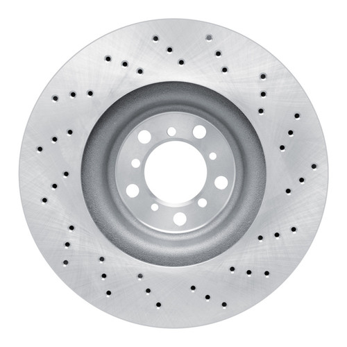 R1 2015-2020 BMW M3 Left Front Brake Rotor - Drilled