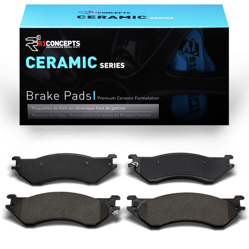 R1 97-04 Dodge Ram 1500 Pickup Front R1 Ceramic Brake Pads