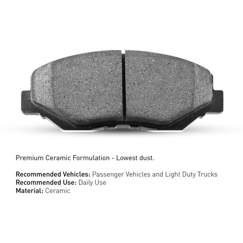 R1 15-25 Ford Maverick Front R1 Ceramic Brake Pads
