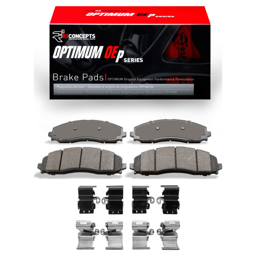 R1 2023-2025 Ford F-350 Super Duty 4WD Rear R1 Optimum OE Pads & Hardware Kit