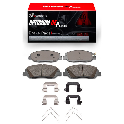R1 2006-2019 Hyundai Santa Fe Front R1 Optimum OE Pads & Hardware Kit