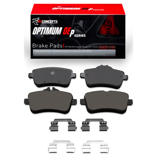 R1 2012-2020 Mercedes-Benz GLE400 Rear R1 Optimum OE Pads & Hardware Kit