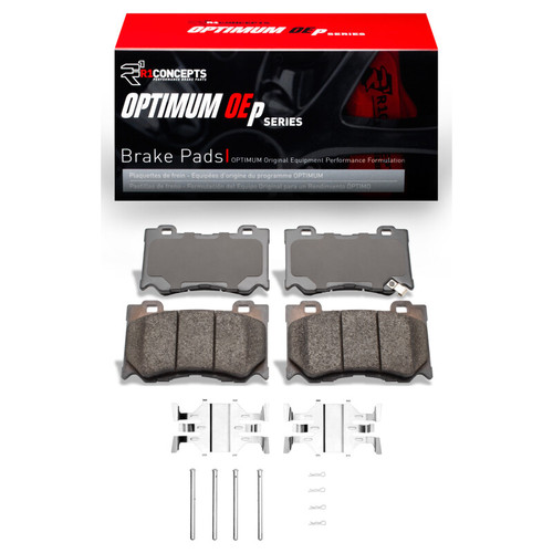 R1 2008-2025 Infiniti FX50 Front R1 Optimum OE Pads & Hardware Kit