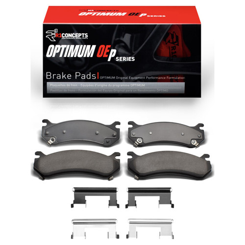 R1 1999-2013 Cadillac Escalade ESV Front/Rear R1 Optimum OE Pads & Hardware Kit