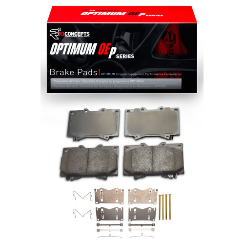R1 1998-2007 Lexus LX470 Front R1 Optimum OE Pads & Hardware Kit
