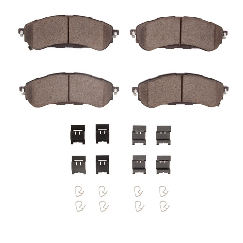 R1 2019-2023 Ford Ranger (USA/Canada) Rear Performance Off-Road/Tow Brake Pads & Hardware Kit