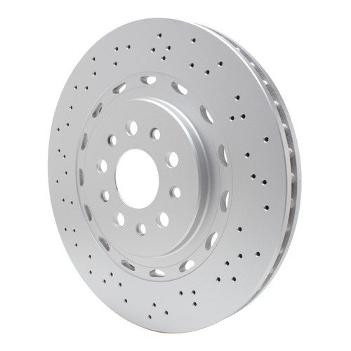 R1 2014-2024 Maserati Ghibli Front R1 Carbon Alloy GeoMET Rotor - Drilled