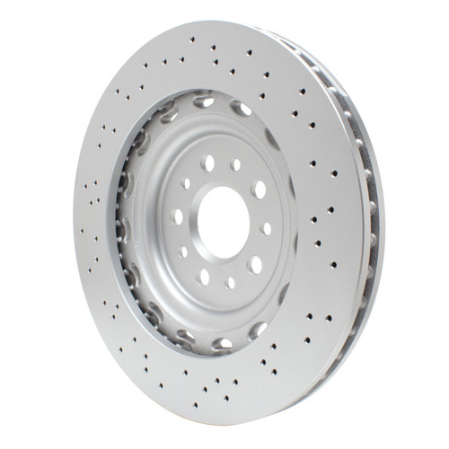 R1 2014-2024 Maserati Ghibli Front R1 Carbon Alloy GeoMET Rotor - Drilled