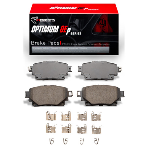 R1 2020-2025 Lexus NX250 Rear R1 Optimum OE Pads & Hardware Kit