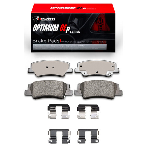 R1 2020-2025 Hyundai Tucson Rear R1 Optimum OE Pads & Hardware Kit