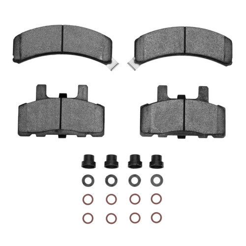R1 1988-2002 Cadillac Escalade Front R1 Semi Met Pads & Hardware Kit