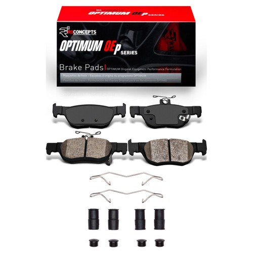 R1 2019-2025 Mazda 3 Rear R1 Optimum OE Pads & Hardware Kit