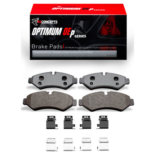 R1 2019-2025 Freightliner Sprinter 1500 Rear R1 Optimum OE Pads & Hardware Kit