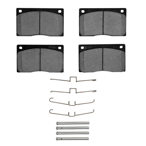 R1 1973-1997 Jaguar XJ6 Front R1 Semi Met Pads & Hardware Kit