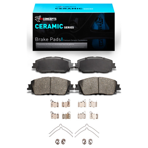 R1 2018-2025 Lexus ES250 Front R1 Ceramic Pads & Hardware Kit