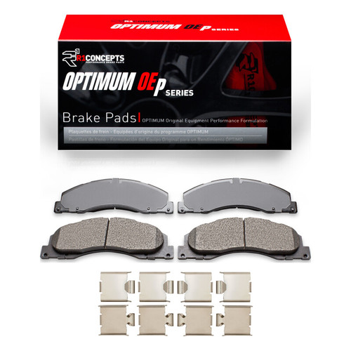 R1 2008-2025 Ford E-450 Super Duty Front R1 Optimum OE Pads & Hardware Kit