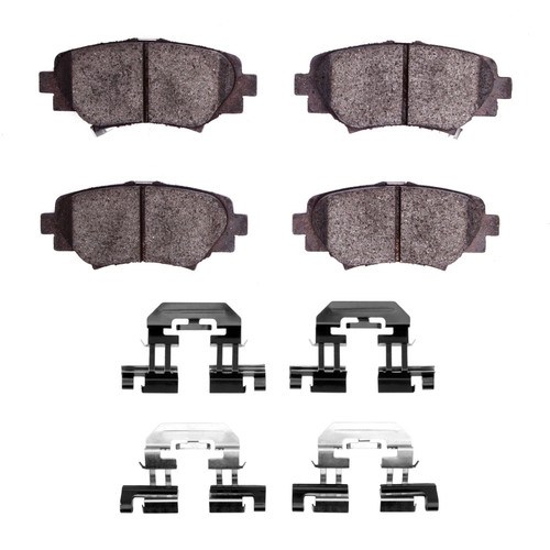 R1 2014-2018 Mazda 3 Rear R1 Ceramic Pads & Hardware Kit