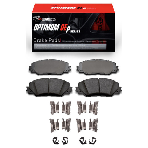 R1 2006-2019 Lexus HS250H Front R1 Optimum OE Pads & Hardware Kit