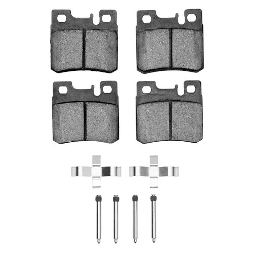 R1 1987-2000 Mercedes-Benz 300SL Rear R1 Semi Met Pads & Hardware Kit