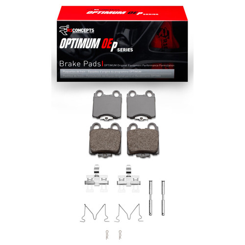 R1 1998-2010 Lexus GS400 Rear R1 Optimum OE Pads & Hardware Kit