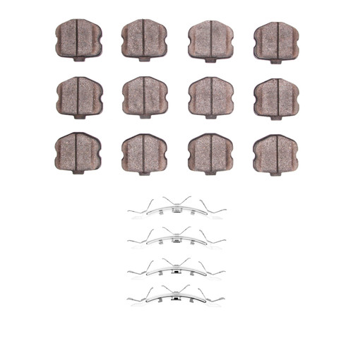 R1 2006-2013 Chevrolet Corvette Front R1 Ceramic Pads & Hardware Kit