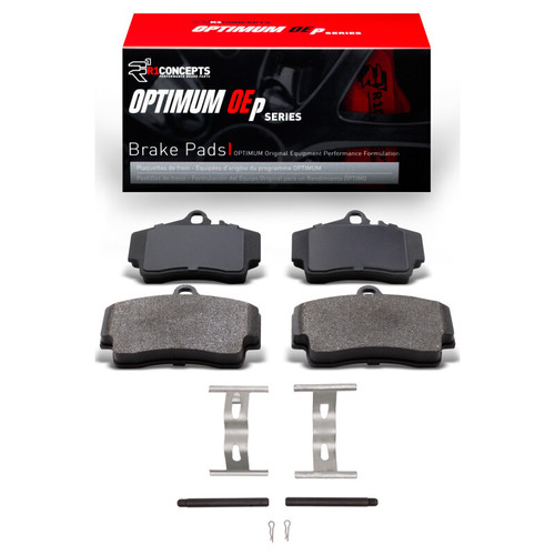 R1 1997-2012 Porsche Cayman Rear R1 Optimum OE Pads & Hardware Kit