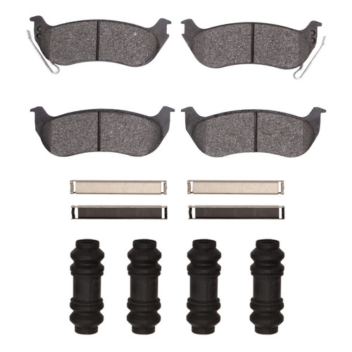 R1 2006-2010 Ford Explorer Rear R1 Ceramic Pads & Hardware Kit