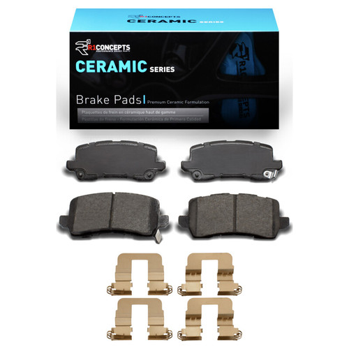 R1 2017-2025 Acura MDX Rear R1 Ceramic Pads & Hardware Kit