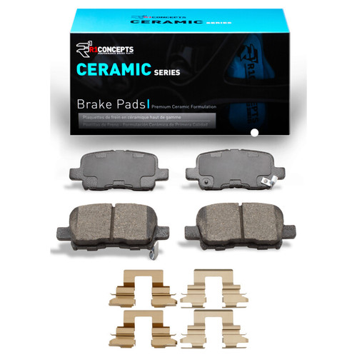 R1 2001-2008 Acura MDX Rear R1 Ceramic Pads & Hardware Kit