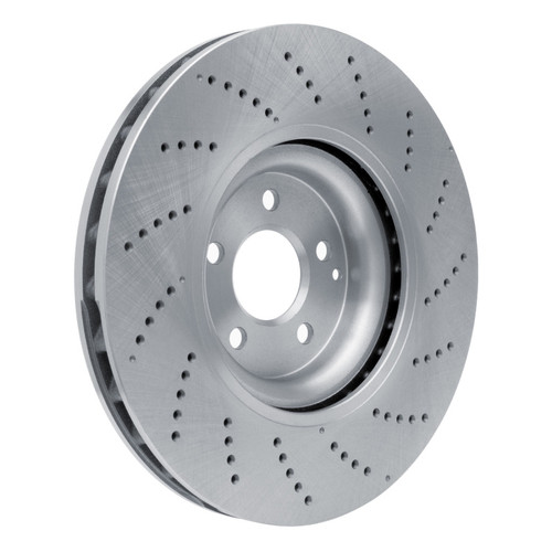 R1 2012-2018 Mercedes-Benz CLS550 Front Brake Rotor - Drilled