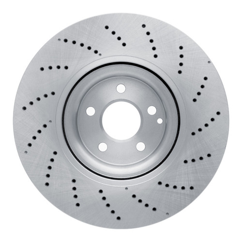 R1 2012-2018 Mercedes-Benz CLS550 Front Brake Rotor - Drilled