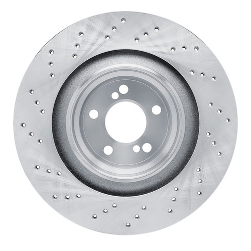 R1 2015-2019 BMW X6 Right Rear Brake Rotor - Drilled