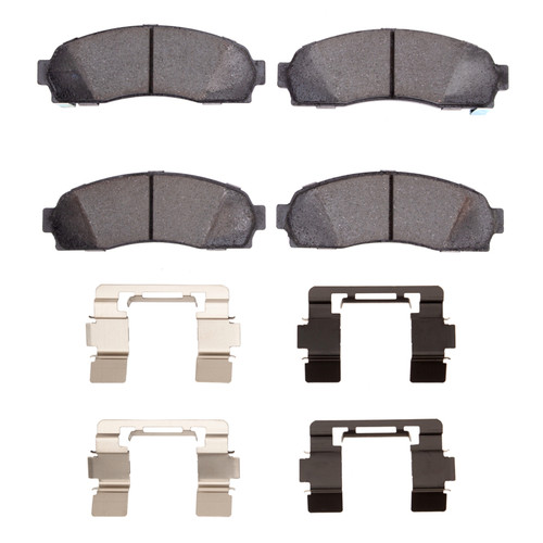 R1 2002-2012 Chevrolet Equinox Front R1 Semi Met Pads & Hardware Kit