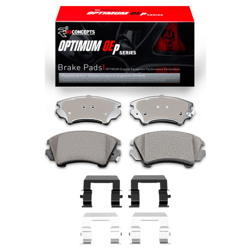 R1 10-15 Chevrolet Camaro Front Optimum OE Brake Pads & Hardware Kit