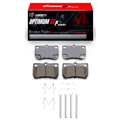 R1 06-13 Lexus IS250 Rear Optimum OE Brake Pads & Hardware Kit